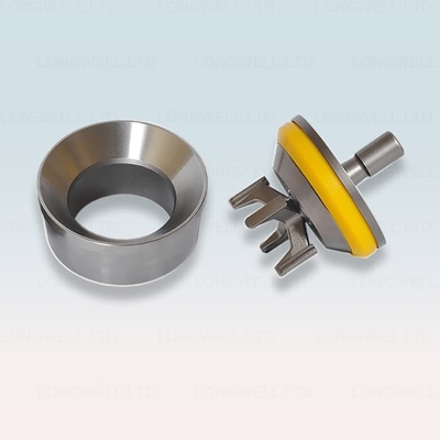 Résistance élevée HRC60 7V1 siège de soupape de pompe à boue en acier forgé pour les plateformes de forage