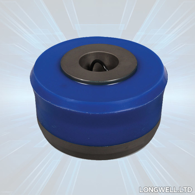 Surface de polissage Pompe à boue en alliage de chrome Piston en caoutchouc PU NBR HNBR Composants de pompe à boue